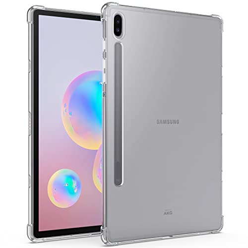 Case for Samsung Galaxy Tab S6 10.5 2019 (SM-T860/T865/T867) Slim Light Soft TPU Side Corner Protective Cover Case Clear