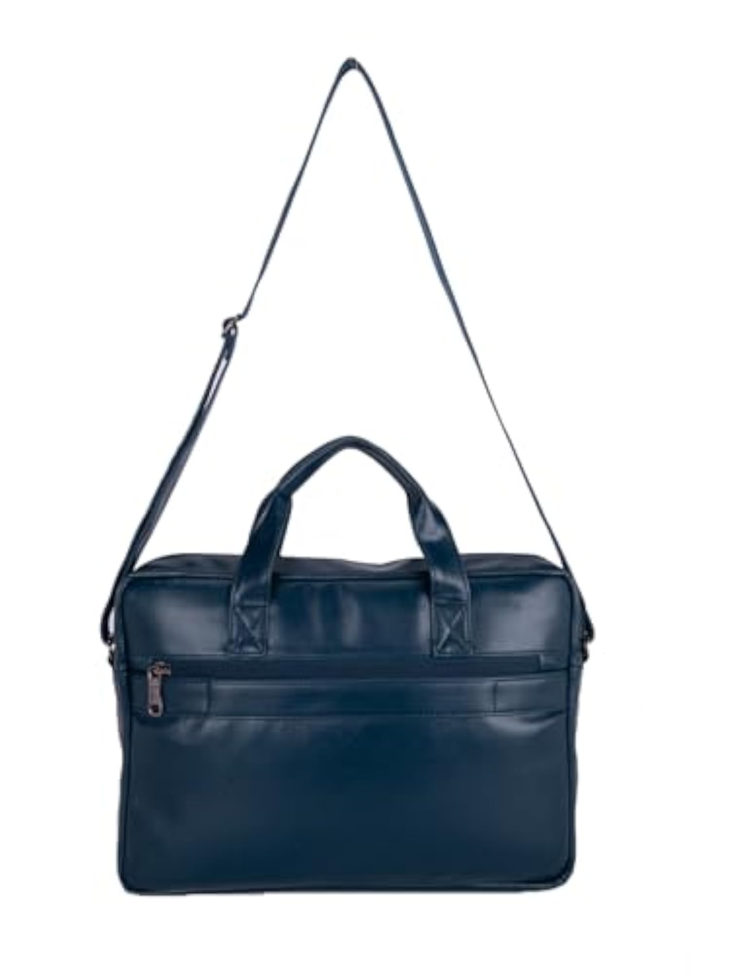 Men's PU Leather Messenger Bag for 14 Inch Laptop