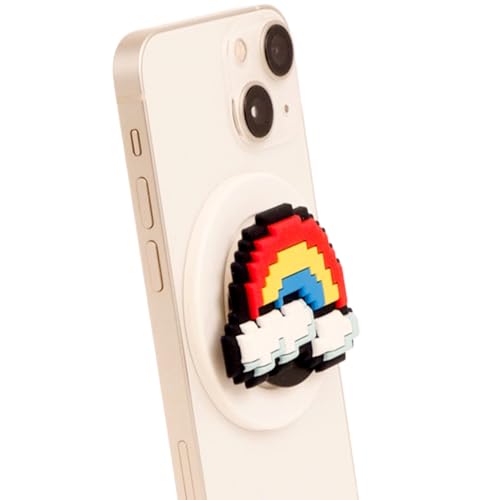 ZipperPop 3D�s�N�Z���A�[�g �g�ѓd�b�O���b�v&�X�^���h�z���_�[ MagSafe�Ή� (���C���{�[�|�b�v (�z���C�g))