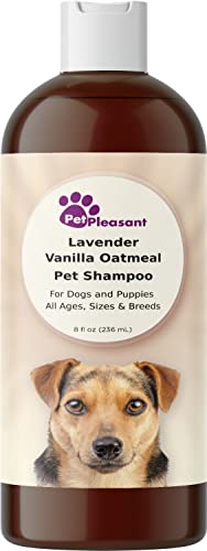 Oatmeal Dog Shampoo for Smelly Dogs - Oatmeal Shampoo for Dogs Puppy Shampoo Dog Soap and Dog Bathing Supplies with Lavender Oil - Puppy Supplies Dog Wash and Dog...
