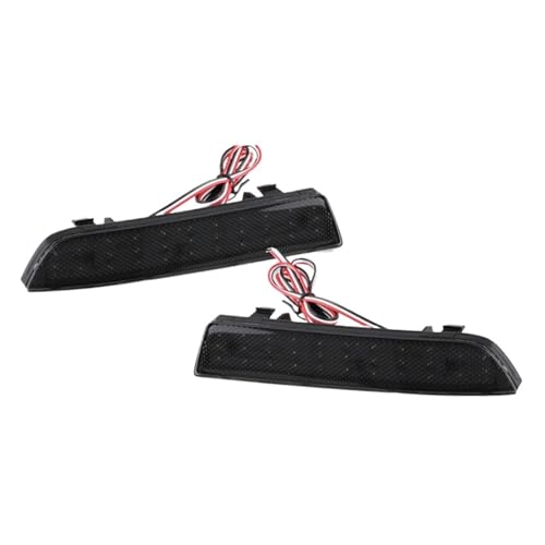 �ɓK������W447 �ɓK�����郔�B�g 2014-2019 ���A�o���p�[���t���N�^�[���C�g LED�u���[�L�X�g�b�v���C�g LED���A�o���p�[���t���N�^�[���C�g(2pcs Smoke LENS)