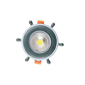 BEXDL Luci al coperto Creativo for bambini in camera GUIDATO Faretto Moda timone della nave del fumetto GUIDATO Downlight messo in resina Iron Art Living Room decorazione della casa GUIDATO Plafoniera