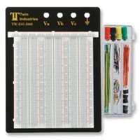 Breadboard, Plastic, 175.26mm x 144.78mm