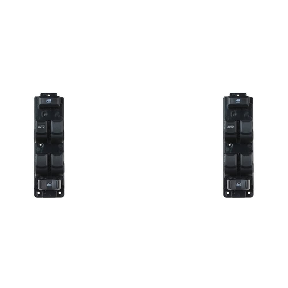 WOLWES Interruttore alzacristalli 2X Accessori per Auto 897400382D Interruttore per Finestrino Elettrico per Auto Lato Sinistro per Isuzu per D-Max 2003-2011 Controllo Alzacristalli