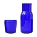 Cabilock 2Pcs Lampada da Comodino in Vetro di Acqua Caraffa con Tumbler Bere Tazze di Vetro di Notte Acqua Caraffa di Vetro Tazza di Acqua Decanter per La Casa Ufficio Hotel