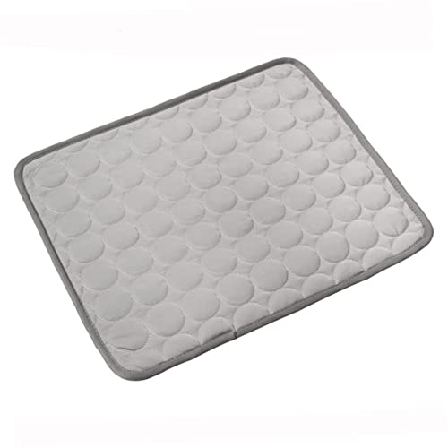 ibasenice ペット用冷却パッド 猫犬対応 夏用クールマット 防水 防摩耗 軽量耐久 クールクッション ソファ用