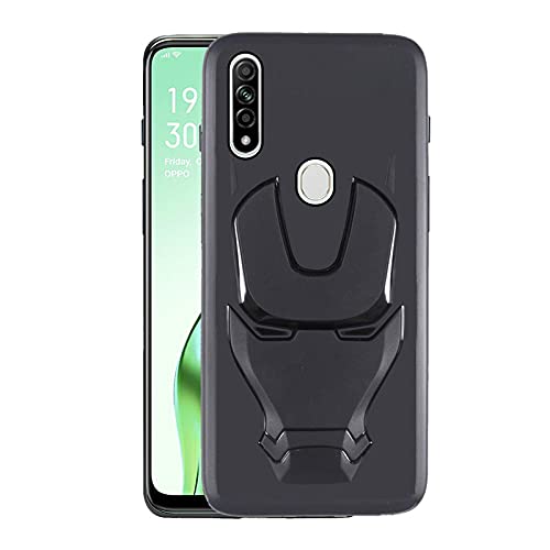 VIDO 3D Iron Man Avengers Back Case,360 Degree Protection,Shock Proof,Screen & Camera Protection,Soft Silicon Rubberised Back Cover suitable for Oppo A31 (B097DGNJD5) Amazon Price History, Amazon Price Tracker