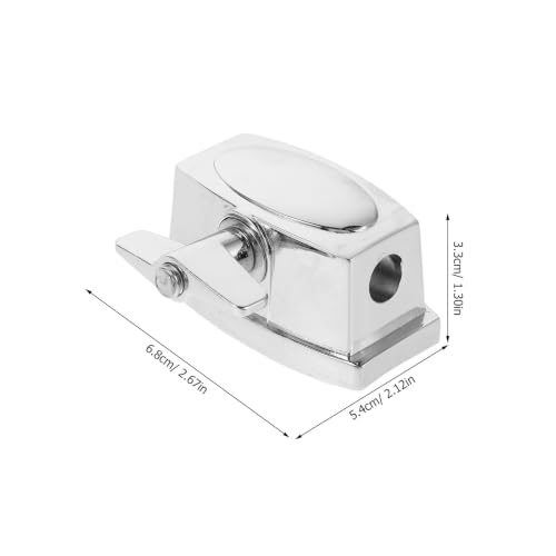 Abrazadera para Tom compatible, 52 mm, metal plateado miniatura 2