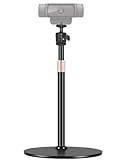 Bolunber Webcam Halterung - Sfera Regolabile in Altezza e Ruotabile 360° - für Logitech C922 C930e C920 C925e C615 Brio 4K, Webcam Tripod Stand