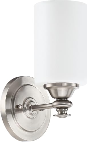 Image of Craftmade Dardyn 1 Light Wall Sconce Brushed Polished Nickel