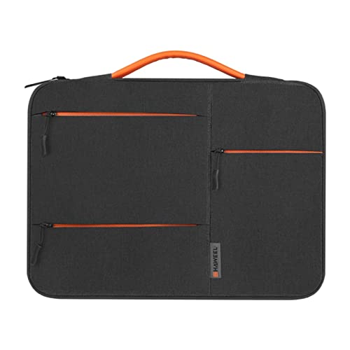 Luwecf Funda para Portátil con Bolsillo para Accesorios Y Bolsa Protectora Portátil Resistente Al Agua Diseño Compacto con Asa de PU Adecuada para Mujeres Ho, 13 Pulgadas