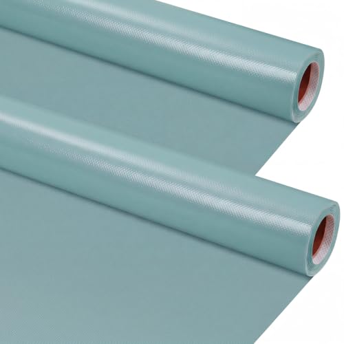 Image of 2 Roll Stone Blue Bulletin Board Paper 12 x 4 ft Fabric Classroom Decor | 4x12 ft Fadeless Display Background, Durable for DIY Crafts Classroom Bulletin Boards, Back to School Decorating Projects
