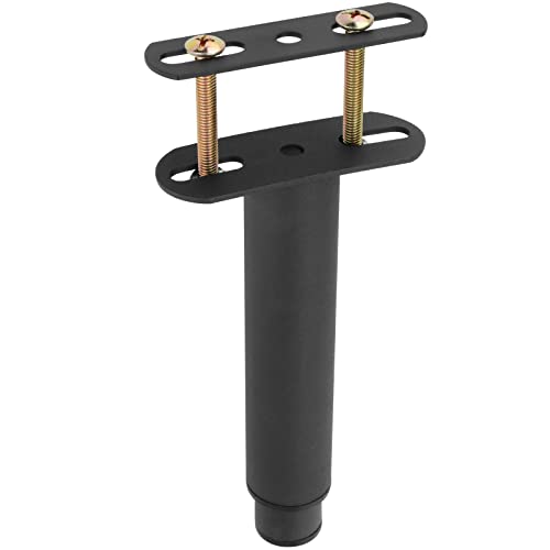 Pingeui 4 Pack Black Adjustable Height Center Support Legs, 7-13 Inches Bed Center Frame Slat Support Legs, Metal Replacement Support Feet For Sofa,Table, Cabinet, Bed #TOP3
