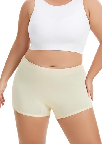 Image of YESWEL Overnight Period Shorts For Women, Leak-proof, Heavy Flow, Menstrual Absorbent Boyshorts