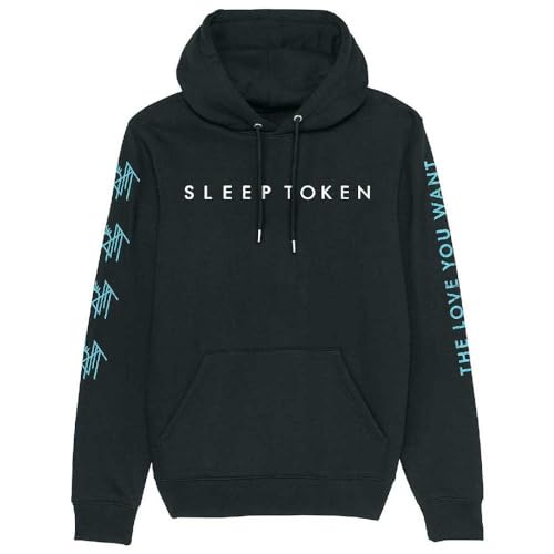 Sleep Token The Love You Want Heart Pullover Hoodie Sweatshirt Black