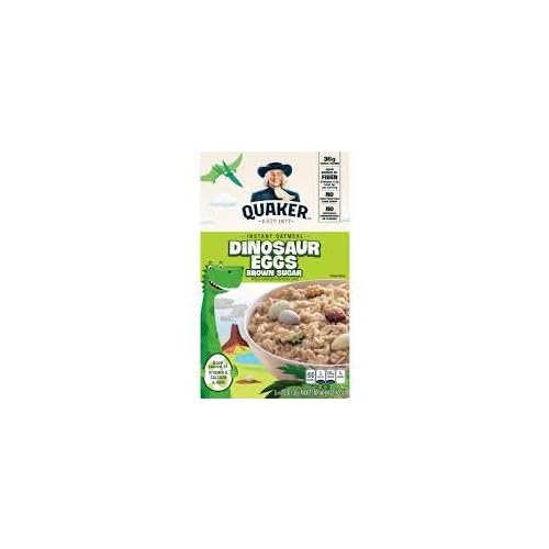 Quaker Dinosaur Eggs Instant Oatmeal (Pack of 6)