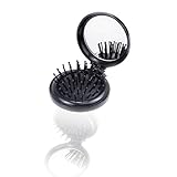 🎡 [POP-UP-FALTDESIGN & EINFACH ZU VERWENDEN]: Öffnen Sie den Deckel,drücken Sie die Borste der Haarbürste nach oben,stellen Sie sie auf Ihren bequemen Winkel ein und verwenden Sie sie.Falten Sie die Abdeckung zum Schließen vorsichtig.