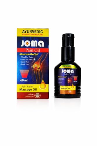 Image of Ayurvedic Joma Pain Relief Massage Oil for Muscular Relief, Joint Pain, Shoulder Pain, Back Pain, 60ml