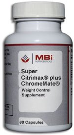 MBi Nutraceuticals Super Citrimax Plus Chromemate 60 Capsules