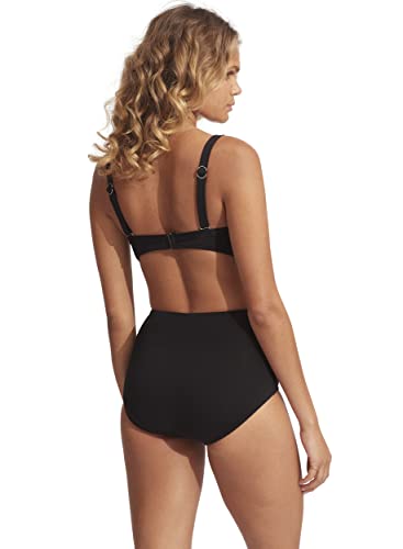 Seafolly Women's High Waisted Full Coverage Bikini Bottom Swimsuit3