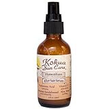 Kokua Sun Care After Sun Serum with Aloe Vera | 2oz | Hyaluronic Acid & Sandalwood | Vitiman C | After Sun Lotion, Aleo Vera Gel For Face, Sunburn Relief, Beach Vacation Essentials, Travel Size Lotion