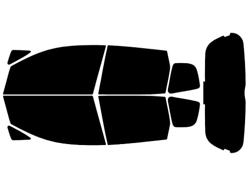 Rvinyl Window Tint Kit Compatible with Honda Fit 2007-2008 - Complete Precut Kit - 5%