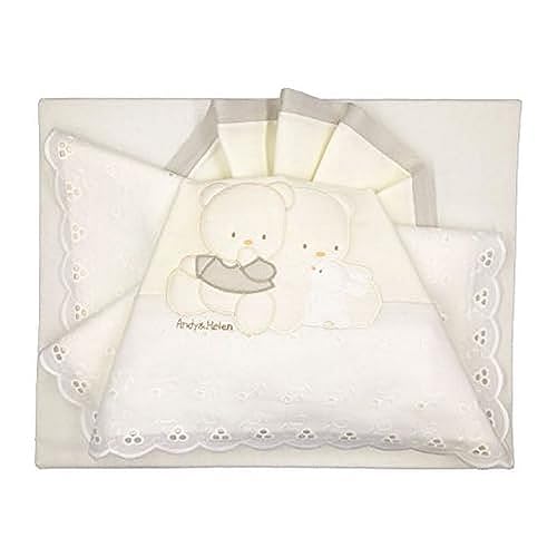 ANDY & HELEN Completo lenzuolo culla/carrozzina