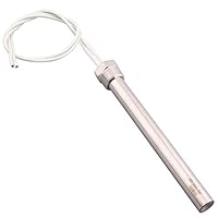 DERNORD Cartridge Heater 240V 1500W Hot Rod Heating Element Replacement 3/4 Inch 26.44MM Flansch BSP Thread