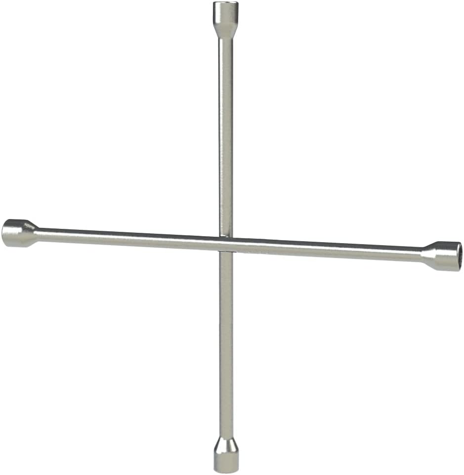 Lug Wrench 20 Cross 17Mm, 3/4, 13/16, 7/8 W/Bag