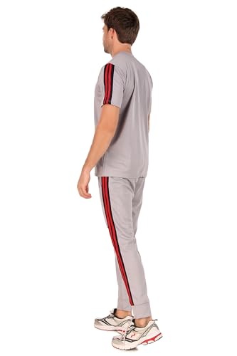 Image of Zicada Men's Atheletic Gym Running Sports Wear, Tracksuit | Regular Casual Fit for Boys & Mens