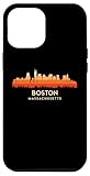 Photo Gallery custodia per iphone 14 pro max vintage retro style usa skyline massachusetts boston city