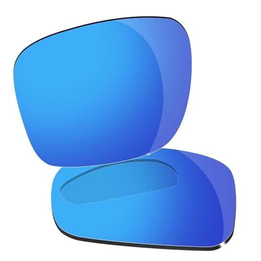 Lentes polarizadas de substituição para óculos de sol Oakley Holbrook XL OO9417 2,0 mm, Azul, 59mm