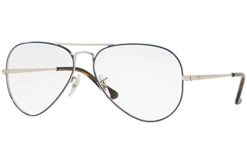 Image of Ray-Ban Unisex Clear Lens Pilot Frames - 0RX6489