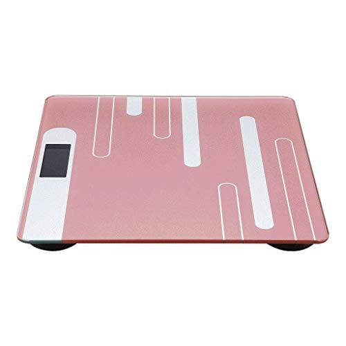 Elektronische Waage-Waage, Präzisions-Digital-Körper-Personenwaage Technologie, gehärtetes Glas Leicht Größe: 26 x 26cm