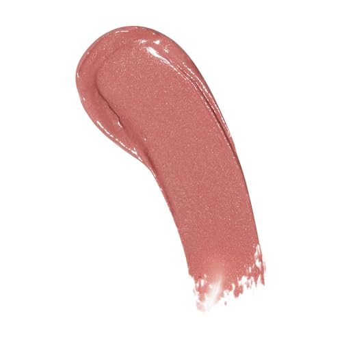 Image of Revolution Pout Lip Gloss Stick - Shimmer Peach Sorbet Nude | Juicy Tint with Glossy Balm Finish | Moisturizing, Lightweight & Non-Sticky | Vegan & Cruelty-Free | 3g