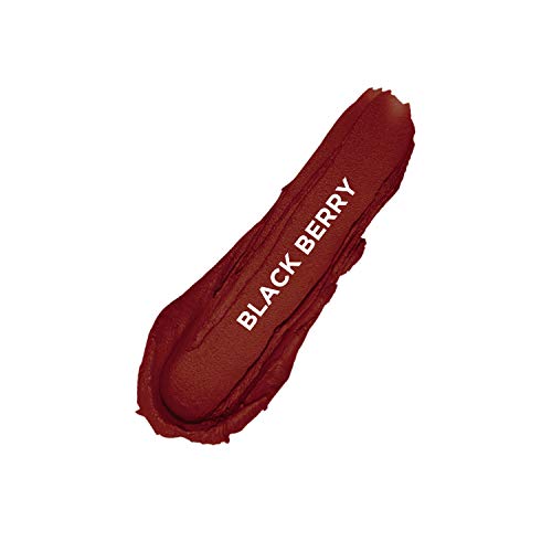 REVLON Super Lustrous Creme Lipstick, 80% Conditioning Ingredients, intance color, Waterproof, Long-Lasting, 100% Vegan Lipstick, Black Berry, 4.25 gm