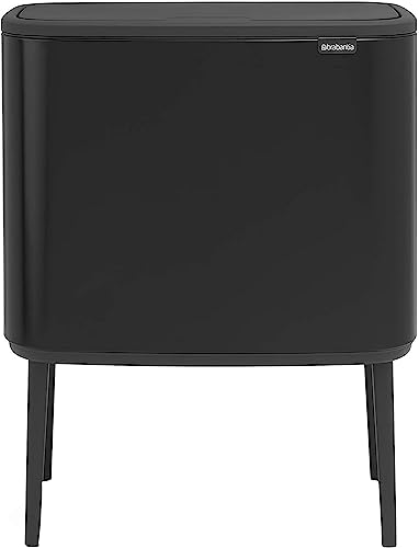 Brabantia Poubelle, Noir Mat, 36 L