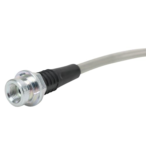 Image of TRQ Brake Hose Set Compatible with 2002-2003 Chevrolet Silverado 2500 Silverado 2500 HD GMC Sierra 2500 Sierra 2500 HD