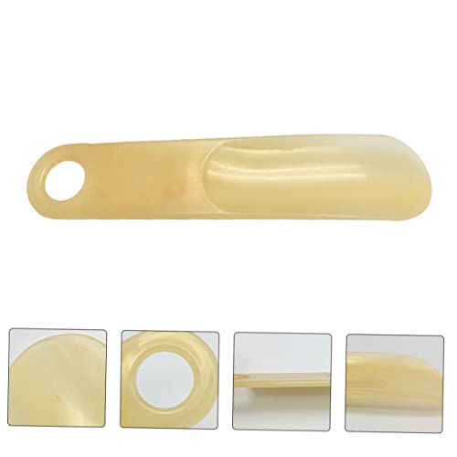 Crafthrou 2Pcs Shoehorn Shoe Helper Universal Tool Comfy Design Shoehorn Pocket Tools Boot Horn Tools Portable Shoe Lifter Shoehorn With Hanging Hole Plastic Shoes Accessory Elder #TOP2