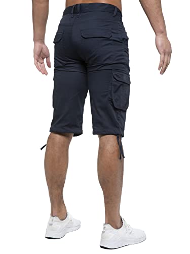 Short cargo homme coton d'été chino décontracté multi-poches - 3