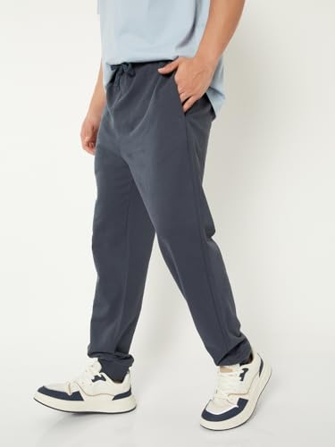 Image of Max Men's Regular Fit Mid Rise Pants
