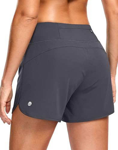 Image of G Gradual Women's Running Shorts with Mesh Liner 3 inch Workout Athletic Shorts for Women with Phone Pockets