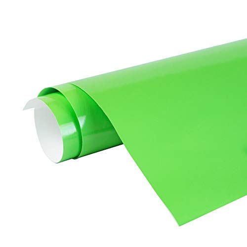 24 in x 100 ft gloss lime-tree-green repositionable vinyl