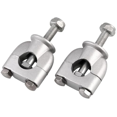 Élévateurs de guidon de moto 22mm alu riser dirt pit bike pince de rehausse couleur unie