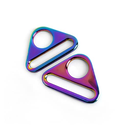 10 PCS 25/32/38/5 0mm Cinturón de Ajuste Anti-patín Hebilla Conexión Bikini Botón Bra Ropa Accesorios de Hardware (Color : Colors, Size : 50mm) Cover