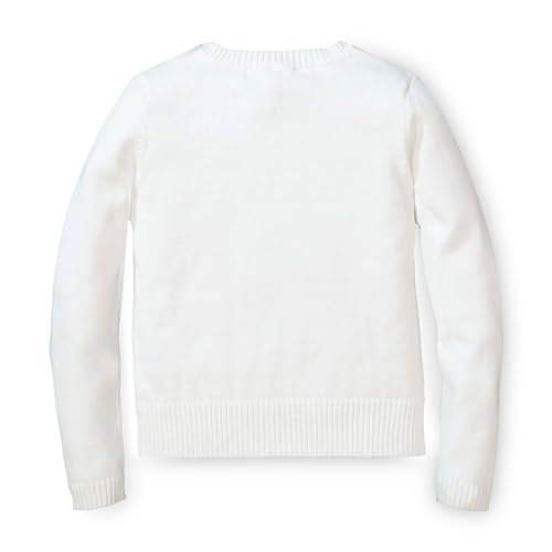 Image of Hope & Henry Girls Cable Front Pullover Sweater