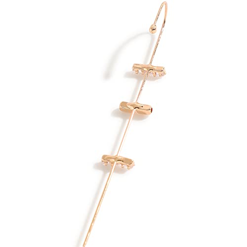 Image of SOHI Designer Cuff Earrings for women & girls, cute earrings for girls, fancy earrings for women stylish, fashion jewellery for women, Light Weight stylish, Cuff Earring, One Ear Cuff, Ear wire
