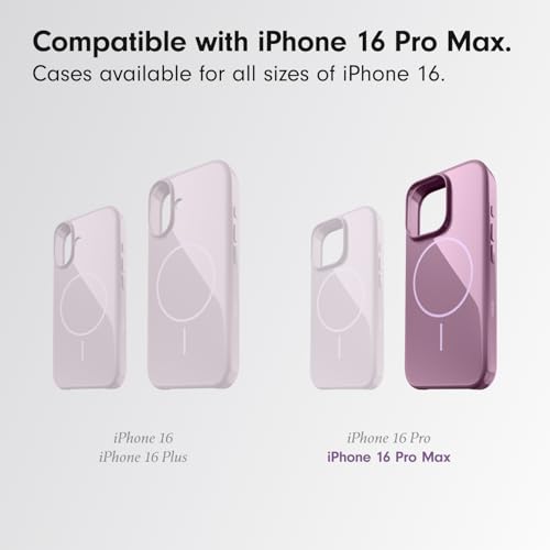 Beats iPhone 16 Pro Max Case with MagSafe and Camera Control, Scratch-Resistant Protective Cover, Slim Fit, Microfiber Lining - Sunset Purple - image 2