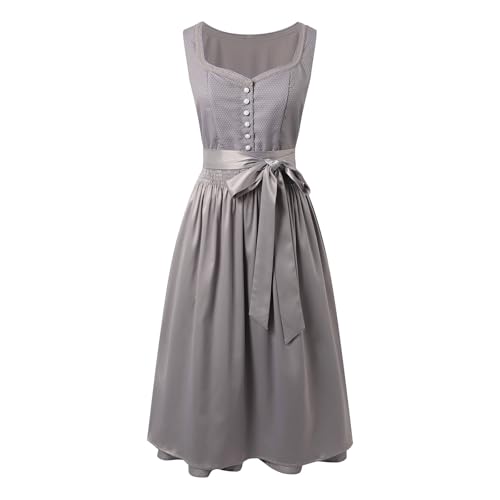 Robe bavaroise élégante et moderne avec tablier de qualité pour femme