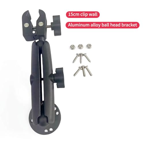 Support de moteur à la traîne rotatif 360 anti vibration pour skiffs - 5
